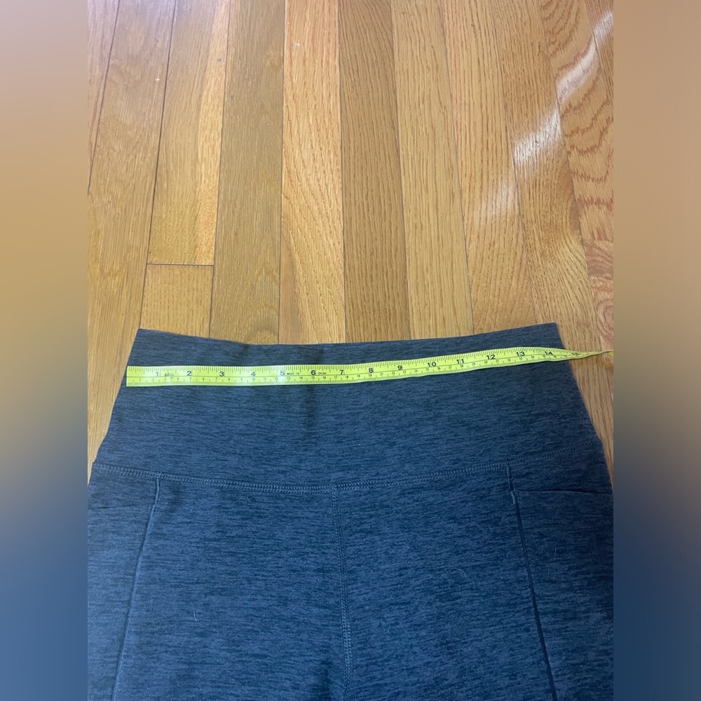 Athletic works gray workout Leggings with‎ side pockets large - Picture 5 of 7